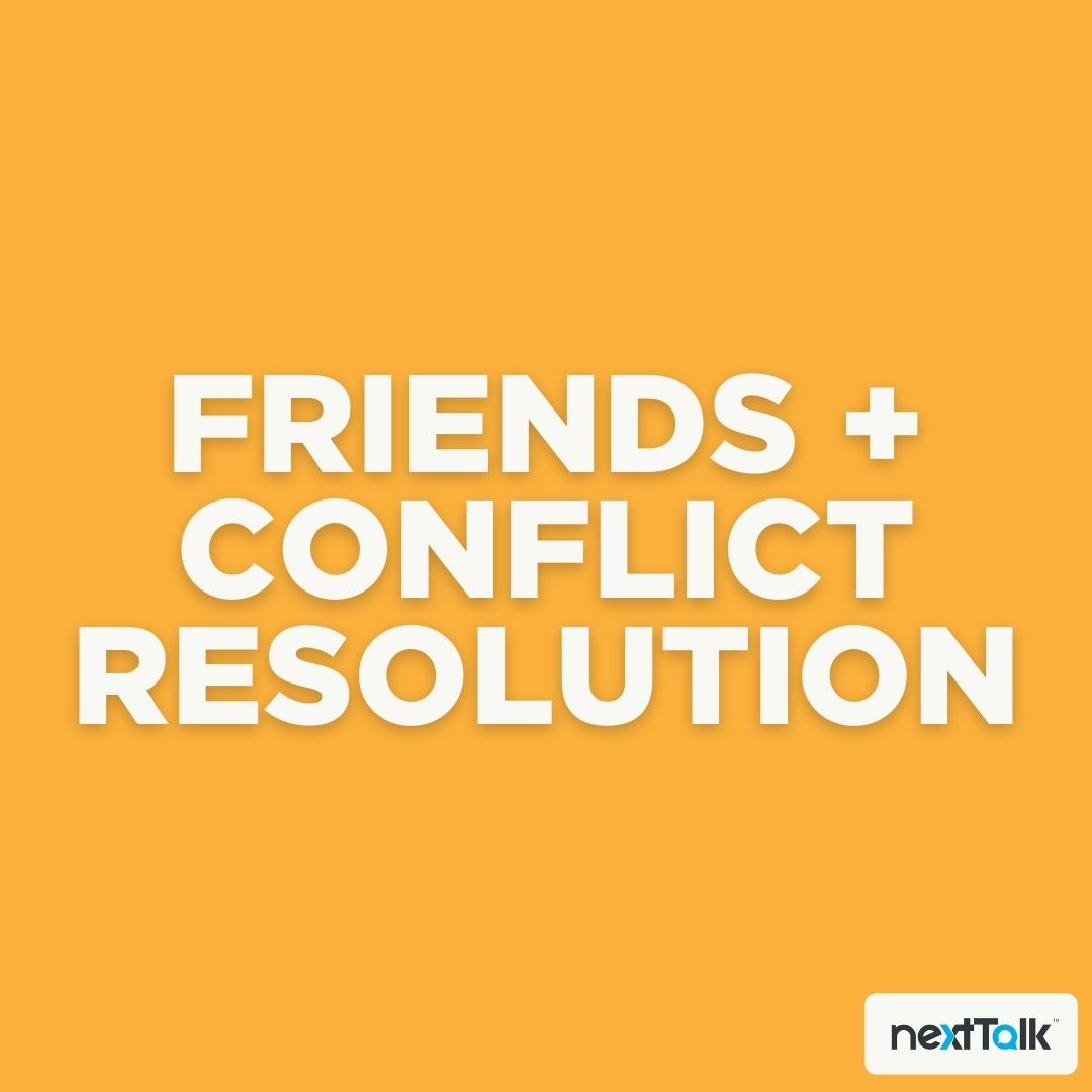 Friends and Conflict Resolution