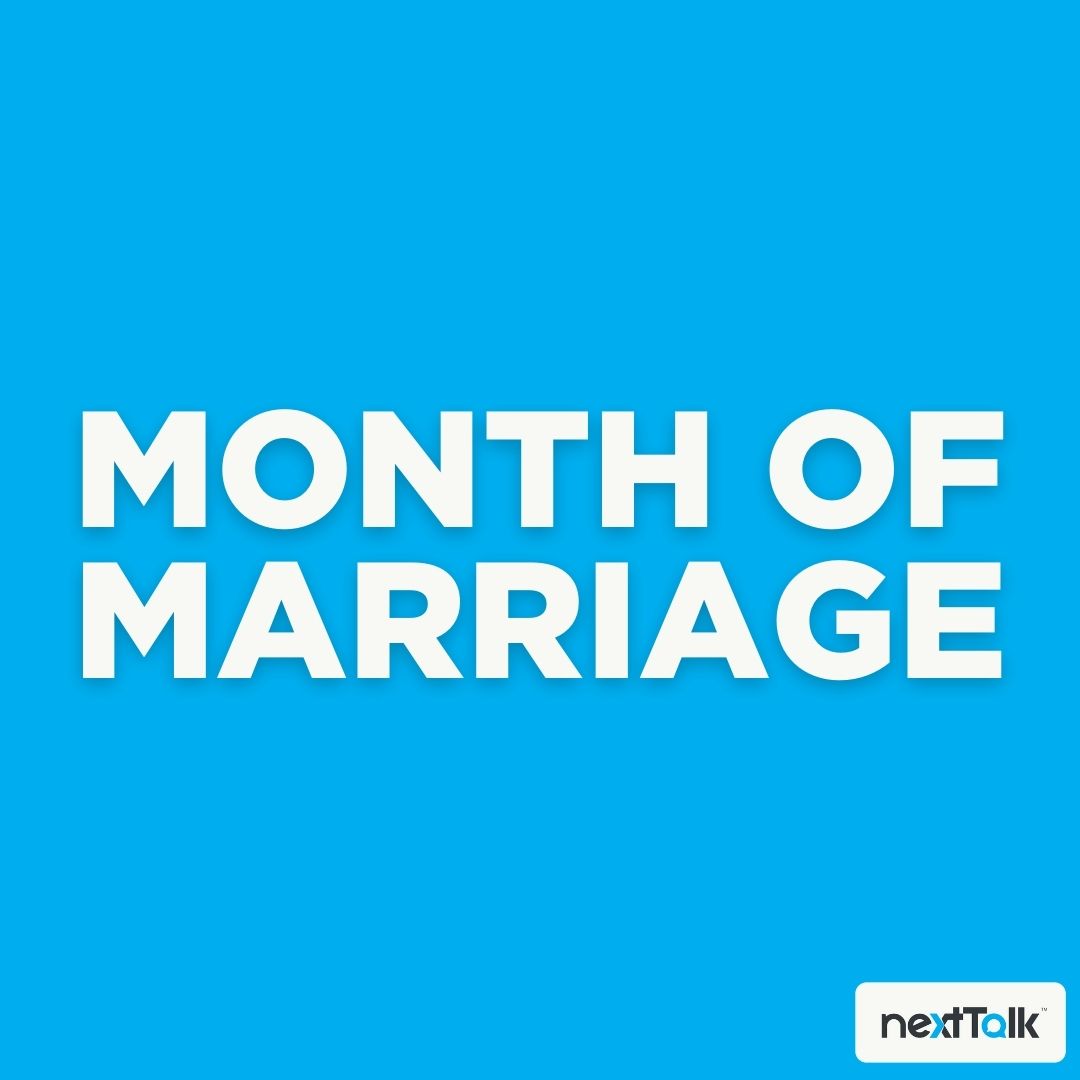 Month of Marriage: Why is this Important?