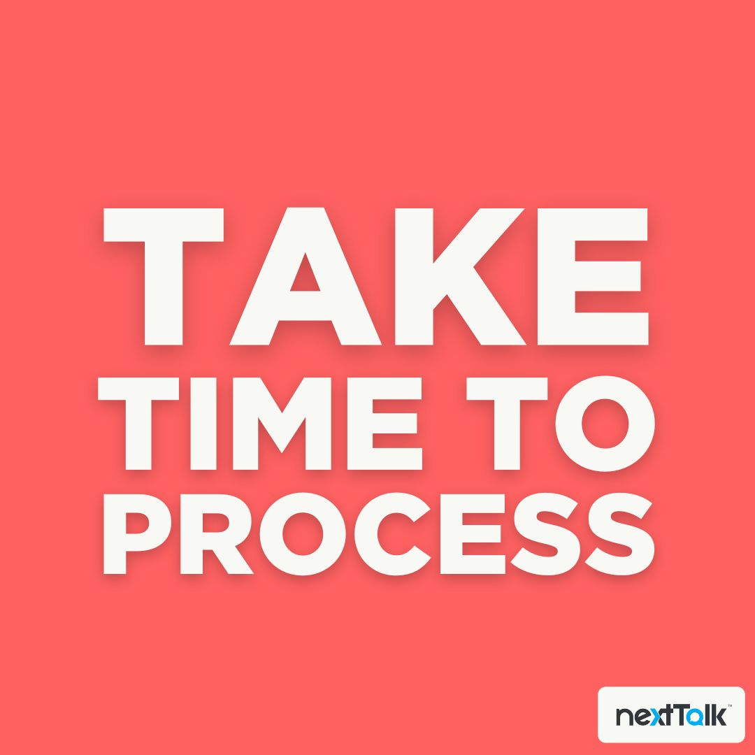 Take Time to Process