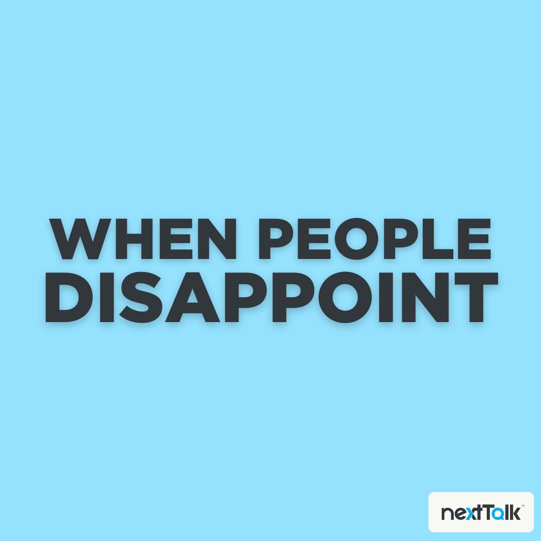 When People Disappoint